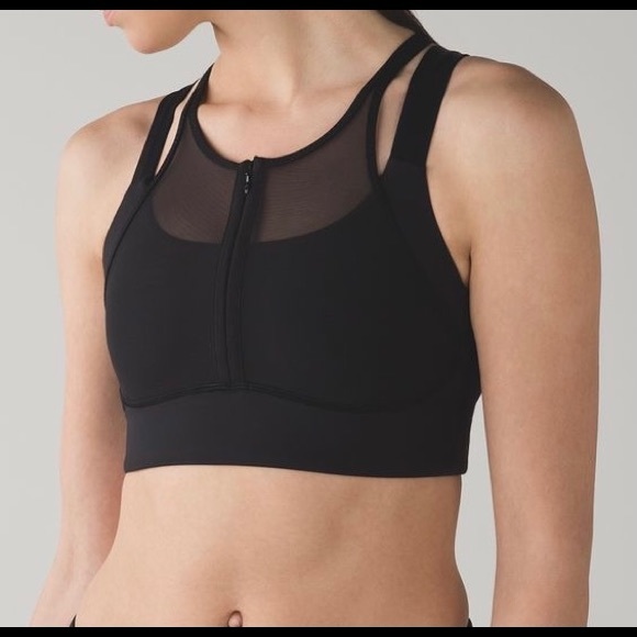 lululemon athletica Other - Lululemon Ready, Set, Sweat Zip Up Bra (Size 4)